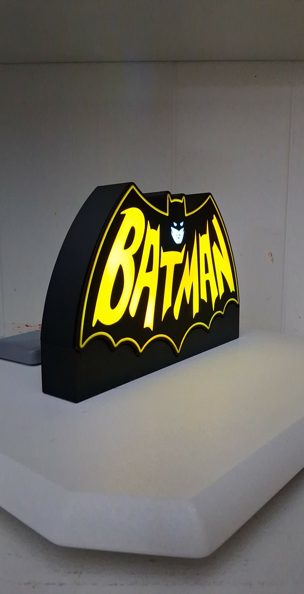 Batman Bat Wing LED light box – custom 3D printed – Lit Layer Creations
